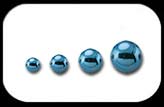 Titanium Ball 1.6mm Blue 2 pack