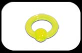 UV Green Acrylic Ball Closure Ring