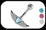Belly Bar with Wings